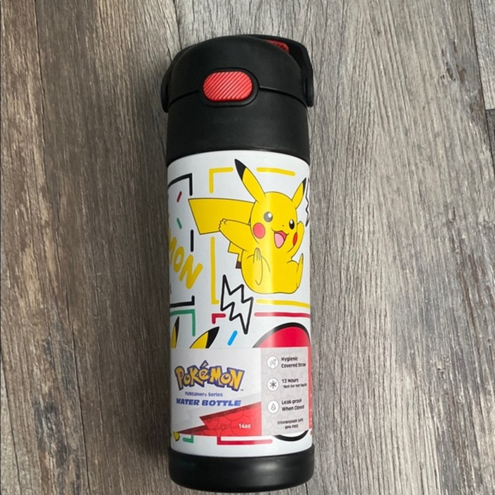 Pokemon Black and Yellow Pikachu Bottle